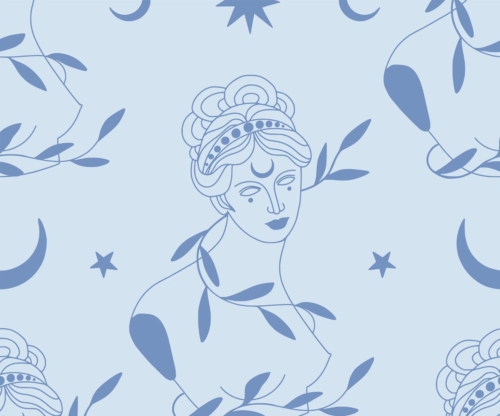 Athena, a Wallcovering material by Bobbi Beck