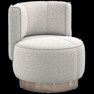 Yves Round, a Armchair furniture by Minotti