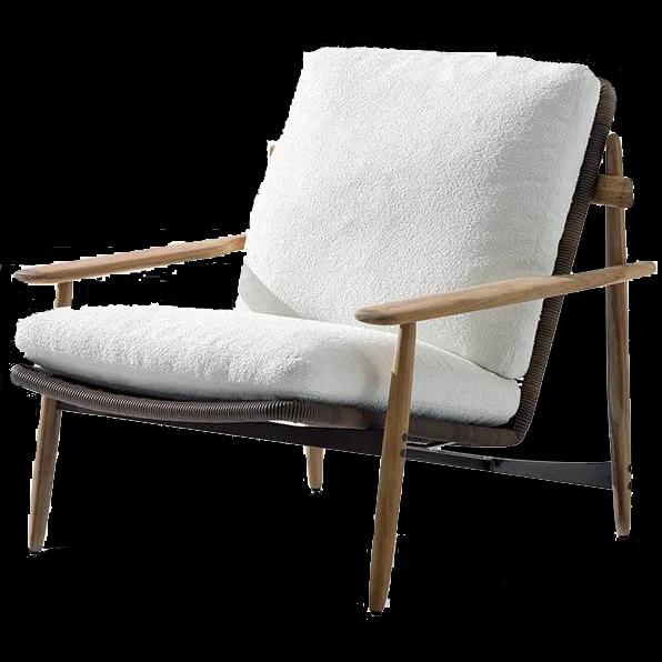 Trio Outdoor Armchair, a Armchair furniture by Minotti