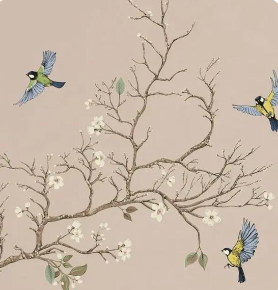 Austen, a Wallpaper Wallpaper by Bobbi Beck