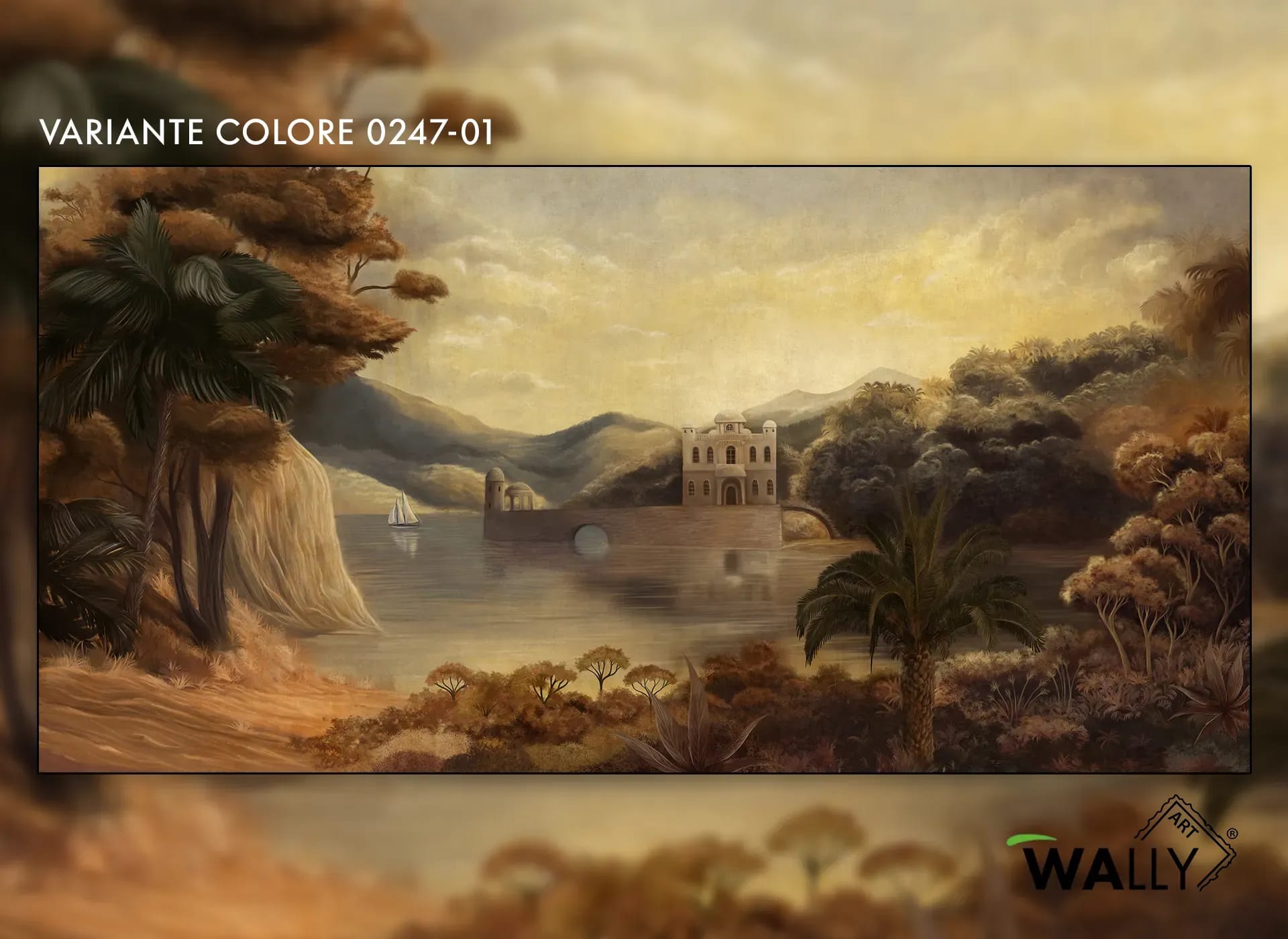 AGRABAH, a Wallcovering material by WallyArt