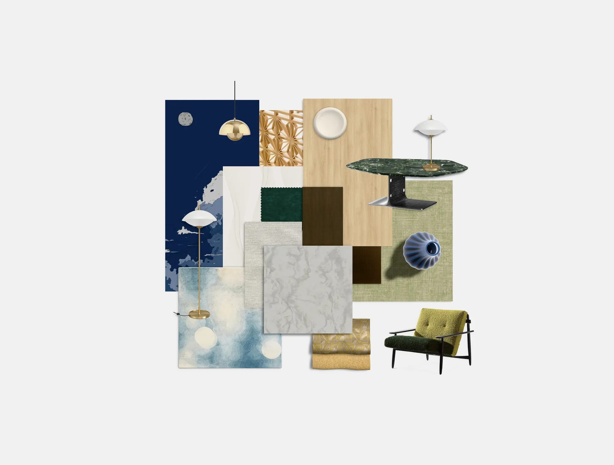 Material board: Wabi Elegance