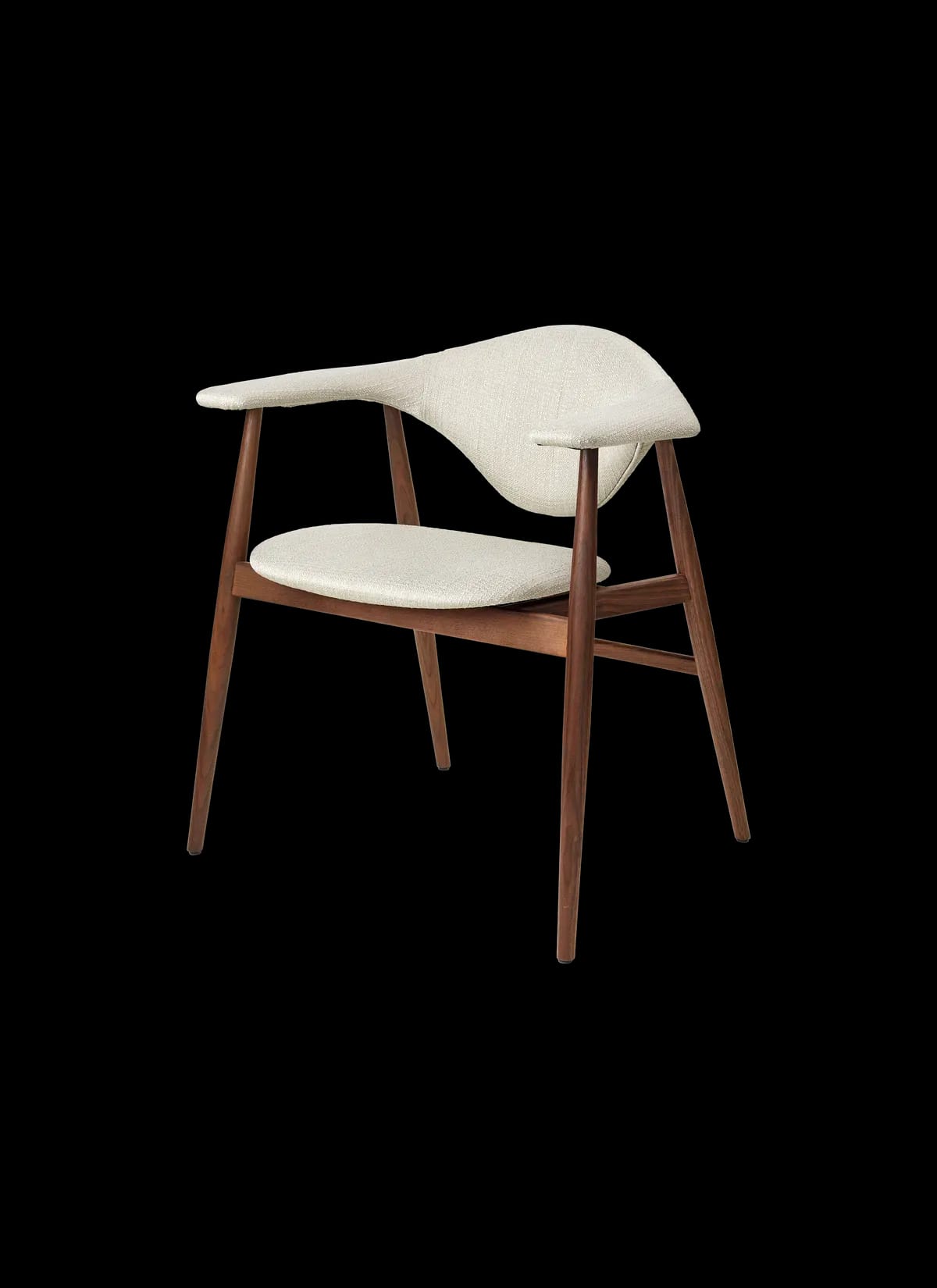 Masculo Dining Chair, a Fully Upholstered furniture by Gubi