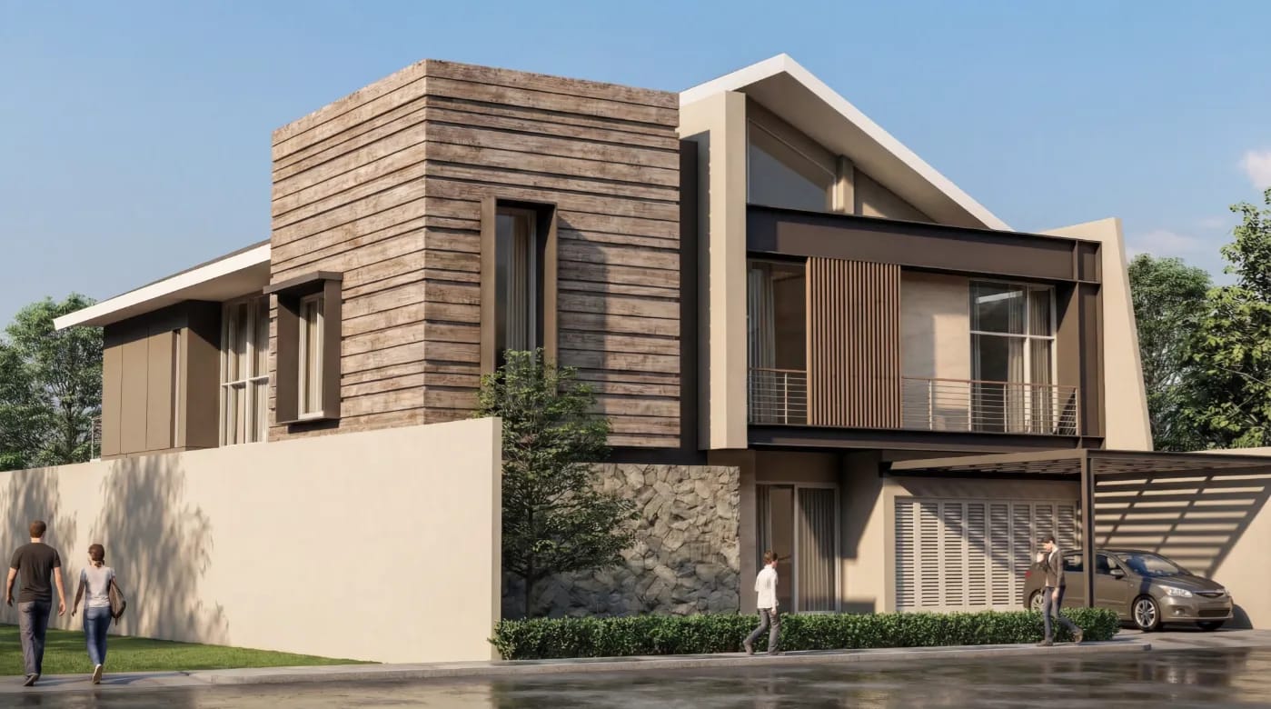 Use the reference image as base, create a realistic rendering