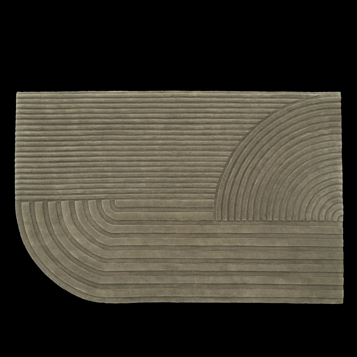 Relevo Rug, a Handmade Carpet by Muuto