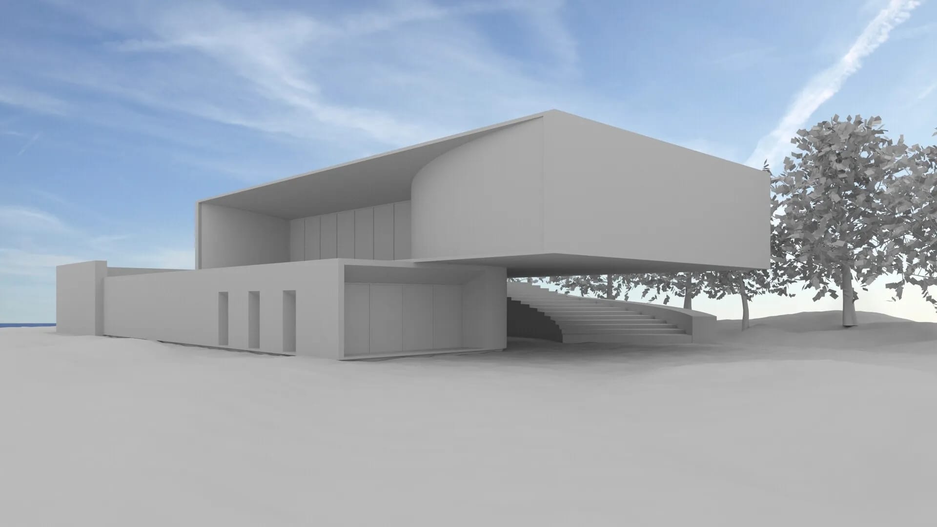 Use the model image as a base to generate a rendering in the style of the reference graphic.